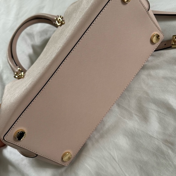 NEW Michael Kors Satchel Medium Blush Pink - Picture 3 of 10